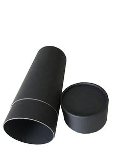 Cajas de Embalaje de Tubo de Papel Rígido con Laminación Negra Mate para <span class=keywords><strong>Camisetas</strong></span>, Caja de Regalo Personalizada, Cepillo Profesional de Ondas de Lujo - Product Image 2