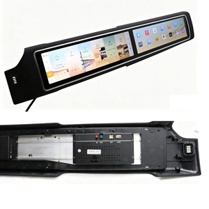 Penhui pour Land Rover Range Rover Vogue L405 & Sport L494 2013-2017 Double écran 15,5 pouces Lecteur DVD radio Android pour voiture <span class=keywords><strong>Audio</strong></span> - Product Image 2