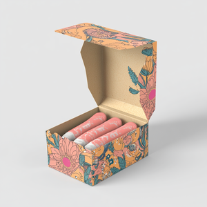 Biểu Tượng Tùy Chỉnh Gấp Giấy Cho Chăm Sóc Sức Khỏe Sản Phẩm Đồ Chơi Người Đàn Ông Của Bao Cao Su Bao Bì Có Tính Với Matt Cán Dập Nổi Thư Mục - Product Image 2