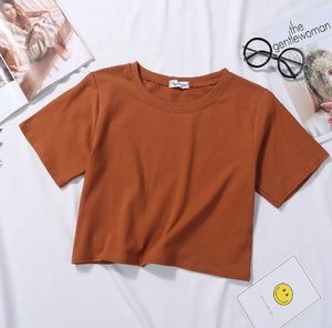 Vente en gros de votre propre conception de son imprimé personnalisé lettre logo couleur unie coupe ample Gym Sport élastique Crop débardeur pour femme - Product Image 3