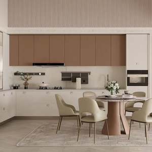 Petit meuble design automatique Armoire moderne haute brillance Cocinas Modulares Armoire de cuisine équipée Ensemble complet - Product Image 1