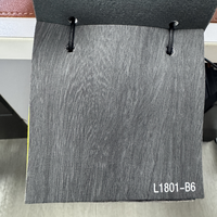 Feuille de similicuir noir effet bois 12x24 pouces avec texture liège, finition argentée, pour gravure laser, vente en gros