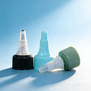 Nouveau design – Bouchons à visser 20 mm et 24 mm avec embout <span class=keywords><strong>Yorker</strong></span> en plastique pour bouteilles d'huile capillaire - Product Image 4