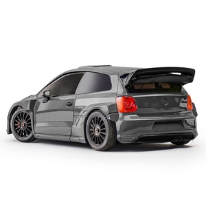 Voiture RC de drift à l'échelle 1:28, 2.4G, 3 canaux, avec gyroscope lumineux, jouet de course sportif LD2801 PRO, véhicule de rallye télécommandé 4x4 en métal pour enfants - Product Image 2