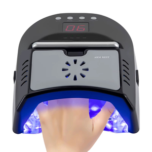 Lampe UV LED sans fil rechargeable 72W <span class=keywords><strong>de</strong></span> qualité supérieure pour le séchage des ongles, avec ventilateur <span class=keywords><strong>de</strong></span> refroidissement, <span class=keywords><strong>machine</strong></span> à <span class=keywords><strong>vernis</strong></span> gel - Product Image 2