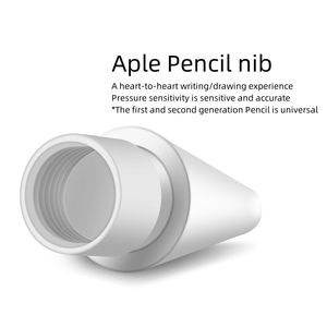 หัวปากกาสำรองสำหรับ <span class=keywords><strong>Apple</strong></span> <span class=keywords><strong>Pencil</strong></span> รุ่นที่ 2/ รุ่นที่ 1 ทำจากวัสดุซิลิโคนสีขาว - Product Image 6