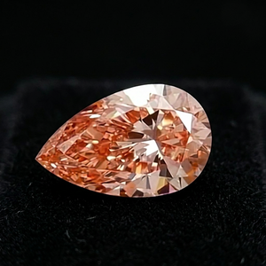 เพชรแล็บโกรว์สีชมพูแฟนซีทรงลูกแพร์จาก RATAN JEWELS สำหรับงานประดิษฐ์เครื่องประดับสุดหรูที่ได้รับการรับรอง - Product Image 5