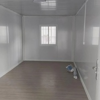 Maison conteneur moderne à deux étages YIJI, respirante et démontable, structure en acier galvanisé, mur-rideau en verre pour villa, utilisation extérieure