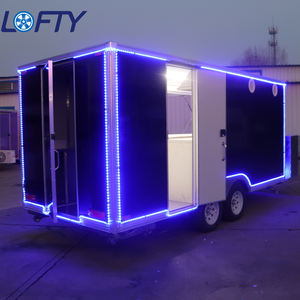 Nouvelle remorque de restauration multifonctionnelle pour train à grande vitesse, hôtel, wagon-restaurant, cuisine, bar, <span class=keywords><strong>café</strong></span> de rue, camion de nourriture - Product Image 1