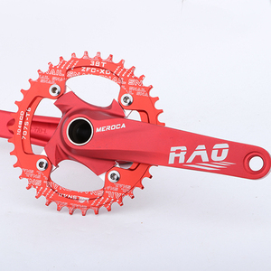 Pédalier de vélo de <span class=keywords><strong>montagne</strong></span> MEROCA en alliage d'aluminium 170 mm, 32/34/36/38T 104BCD, manivelle et plateaux de vélo - Product Image 2