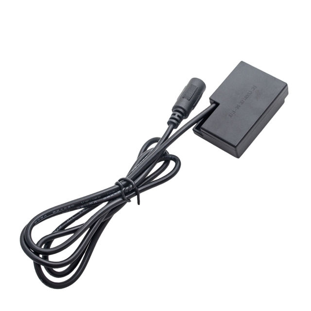 DR-E18 DC Coupler LP-E17 Dummy Battery Fit Power Charger for Cannon EOS Rebel T7i T6i 750D 760D 8000D T6s KISS X8i 77D 200D 9000