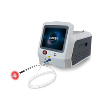 Thérapie laser endoveineuse EVLT, fibre laser 980 1470 nm, machine laser pour l'élimination des varices des jambes