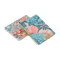 Carnet de voyage en spirale petit format B5 avec logo estampé or, couverture rigide, pour l'extérieur – Fabrication en usine