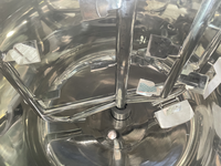 1000l Roestvrijstalen Food Grade Vruchtensap Mengtank Enkellaags Sap Drank Mengen Shampoo Mengtank