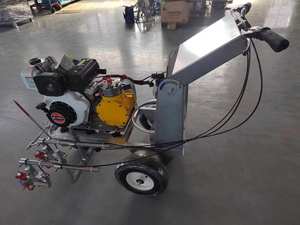Máquina de marcado de pintura en frío sin aire de alta calidad, línea de carretera de empuje manual, <span class=keywords><strong>pintor</strong></span>, industria de la construcción, componente central del motor - Product Image 2