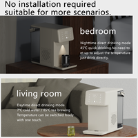 Distributeur d'eau chaude et froide instantanée, chauffage rapide en 3 secondes, contrôle multi-températures, alimenté par batterie, 2400W, boîtier en plastique, moule exclusif