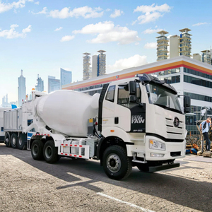 Faw 6x4 xe tải trộn bê tông 10 bánh xe điều kiện mới nhiên liệu diesel 10 mét khối Dự Án Xây dựng tiết kiệm nhiên liệu đáng tin cậy - Product Image 1