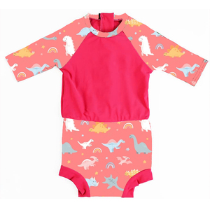 Venta caliente Bebés Pañal feliz Traje de neopreno Traje de baño infantil Niño Traje de neopreno para nadar - Product Image 1