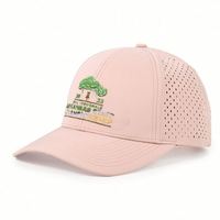 Gorra de Béisbol Premium Personalizada para Hombre, de 5 Paneles, Blanca, Impermeable, con Marcador de Pelota con Corte Láser 3D, Imán, Gorra Deportiva de Golf con Bordado 3D