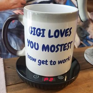 Taza de Cerámica Blanca Personalizada con Logotipo Ys825 de 11 oz, Taza Mágica que Cambia de Color con la Leche, para Sublimación - Product Image 2