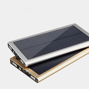 แบตสำรองพลังงานแสงอาทิตย์แบบบาง6000mAh ไฟฉายธนาคารพลังงานขนาดเล็ก - Product Image 2