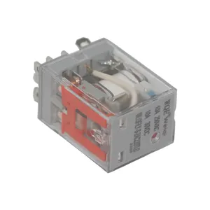 10A 220 250 V Volt 220V AC DC 12V 24V 2C 2pdt 8 pin Cube tiếp sức rel rele 8 pinos 12V lệnh OEM