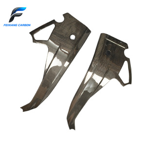 Panel Lateral de Fibra de Carbono 3K 100% Seca para Motocicleta <span class=keywords><strong>Aprilia</strong></span> <span class=keywords><strong>RS</strong></span> 660 2021-2024, Kit de <span class=keywords><strong>Carenado</strong></span> de Fibra de Carbono para Motocicleta, Venta al Por Mayor - Product Image 1
