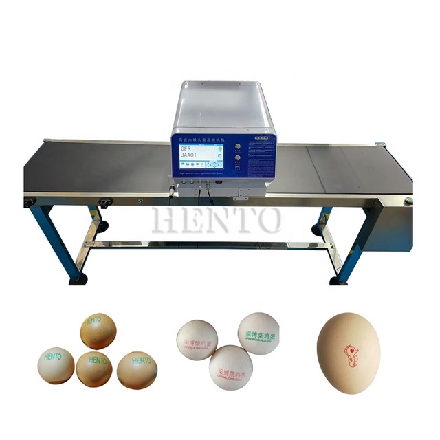 Digital Intelligent Egg Date Printer Printing Machine / Egg Coding Machine / Egg Stamping Machine