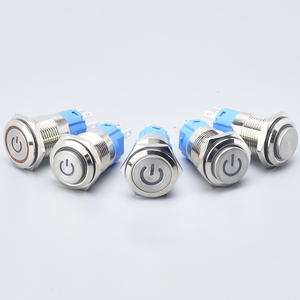 Chống Thấm Nước Duy Trì Tự Khóa Kim Loại Push <span class=keywords><strong>Button</strong></span> Với LED Light IP 67 68 16 Mét Push <span class=keywords><strong>Button</strong></span> Chuyển Nhỏ Công Tắc Điện Biểu Tượng - Product Image 3