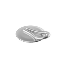 Accessoires orthodontiques : Anneaux linguaux adhésifs avec crochet de traction, base ronde, crochets Caplin orthodontiques