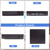 Sharerdp - Mini PC Personalizado Portátil con Core I3 I5 I7 7100U 5200U 4200U 4300U 4770HQ HD Lan Windows 10, Computadora de Escritorio para Juegos