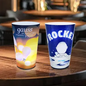 Flüssigkeits aktivierte LED Glow Cup Leuchten LED Glow Party Cups - Multi-Color