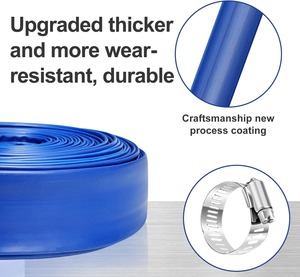 Tubo Flessibile Rinforzato in PVC Blu da 30 Metri per <span class=keywords><strong>Piscine</strong></span>, Scarico e Pulizia - Product Image 2