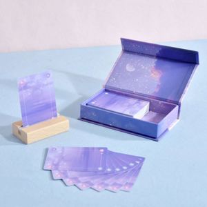 Manufacturer Personalized Custom Printed Eco-Friendly <b>Plastic</b> Game Cards Custom Size Durable Double Box Packaging for Family Use - Product Image 3