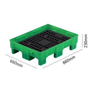 Carvel 860X660x230มม. ถังเก็บโพลีเอทิลีนสำหรับสารเคมีกรดและเบส70lt - Product Image 2