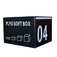 ZJFIT Set di Plyo Box in EVA/PVC Morbido, Impilabile e Resistente, 7.5cm/15cm/30cm/45cm/60cm, Colore e Logo Personalizzabili, per Allenamento di Forza
