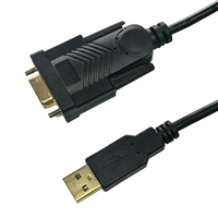 Farsining-Convertidor de adaptador usb a hembra rs232 Serial DB9 a usb, cable acoplador, venta al por mayor de fábrica