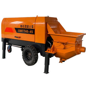 Mini elétrico powered betoneira e bomba construção 30KW diesel powered <span class=keywords><strong>Shotcrete</strong></span> máquina caminhão reboque montado - Product Image 2