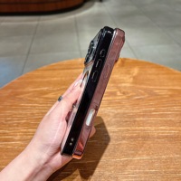 Coque de téléphone magnétique en TPU électroplaqué en promotion pour iPhone 18 17 16 15 14 13 12 11, avec protection transparente de l'appareil photo pour Samsung