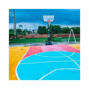 バスケットボールテニスパデルと屋外遊び場の耐久性のあるVersaCourtフローリングソリューションのためのプレミアムスポーツサーフェス