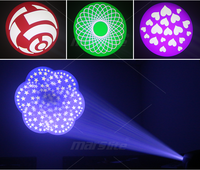 Projecteur de scène professionnel Marslite 100W Mini LED Gobo Spot à tête mobile pour soirées, discothèques et DJ