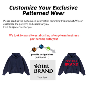 เสื้อฮู้ดซิปแบบหนา สไตล์ Y2K ประดับเพชรเทียม พิมพ์โลโก้ตามสั่ง - Product Image 5