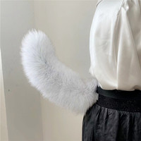 Queue de Renard Véritable en Fourrure pour Cosplay