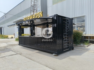 Vận chuyển container khẩn cấp Nhà Bếp 20ft container chuyển đổi trong bánh Pizza nhà bếp - Product Image 4