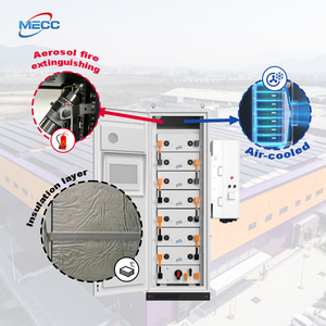 Batterie au lithium industrielle et commerciale pour l'extérieur, BESS 100 kW 200 kWh, conteneur de stockage d'énergie solaire - Product Image 4