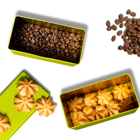 Boîtes en métal carrées personnalisées sur mesure avec logos pour thé, bonbons, chocolat, biscuits 160*70*80mm – Boîtes à matcha de qualité alimentaire