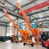 Système de remplissage de camion en vrac de convoyeur de tarière de ciment de prix usine de SDDOM Machine de chargeur en vrac avec la capacité de 10 à 150 Tph