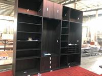 Sistema de Armario Modular para Dormitorio de Gran Capacidad con Diseño de Paquete Plano de Fácil Montaje y Estantes Abiertos