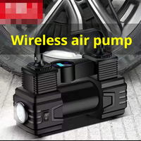 Pompe à air intelligente sans fil pour voiture avec affichage numérique, 12V, en ABS, jauge de pression des pneus et chargement USB