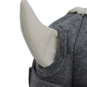 Chapeau de sauna drôle de dessin animé feutre matériel conception animale personnalisée styles mixtes chapeau de sauna en feutre de laine - Product Image 4